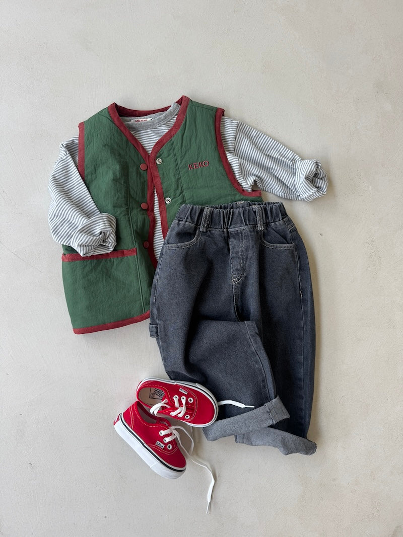 Green Padded Vest