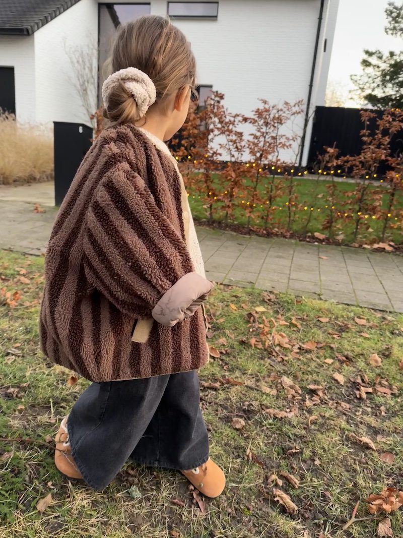 MM Brown Teddy Coat