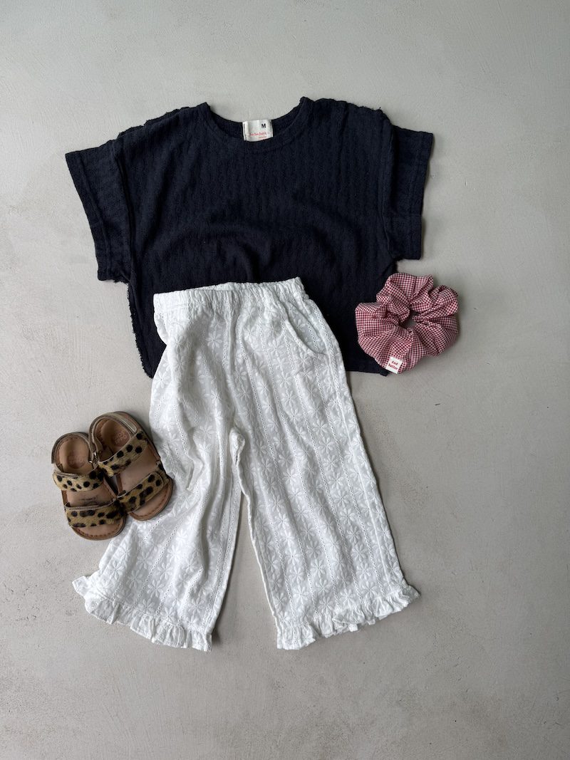 Openwork Loose Tee