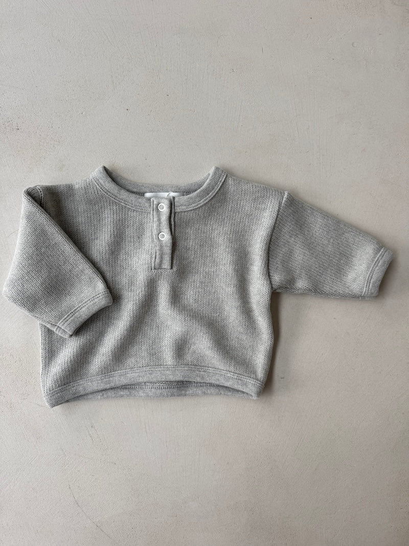 Ultra Soft Bebe Jumper Grey