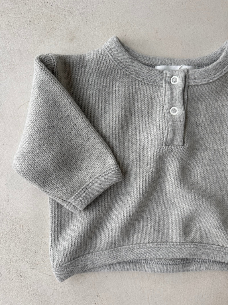 Ultra Soft Bebe Jumper Grey