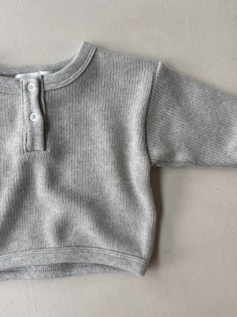 Ultra Soft Bebe Jumper Grey