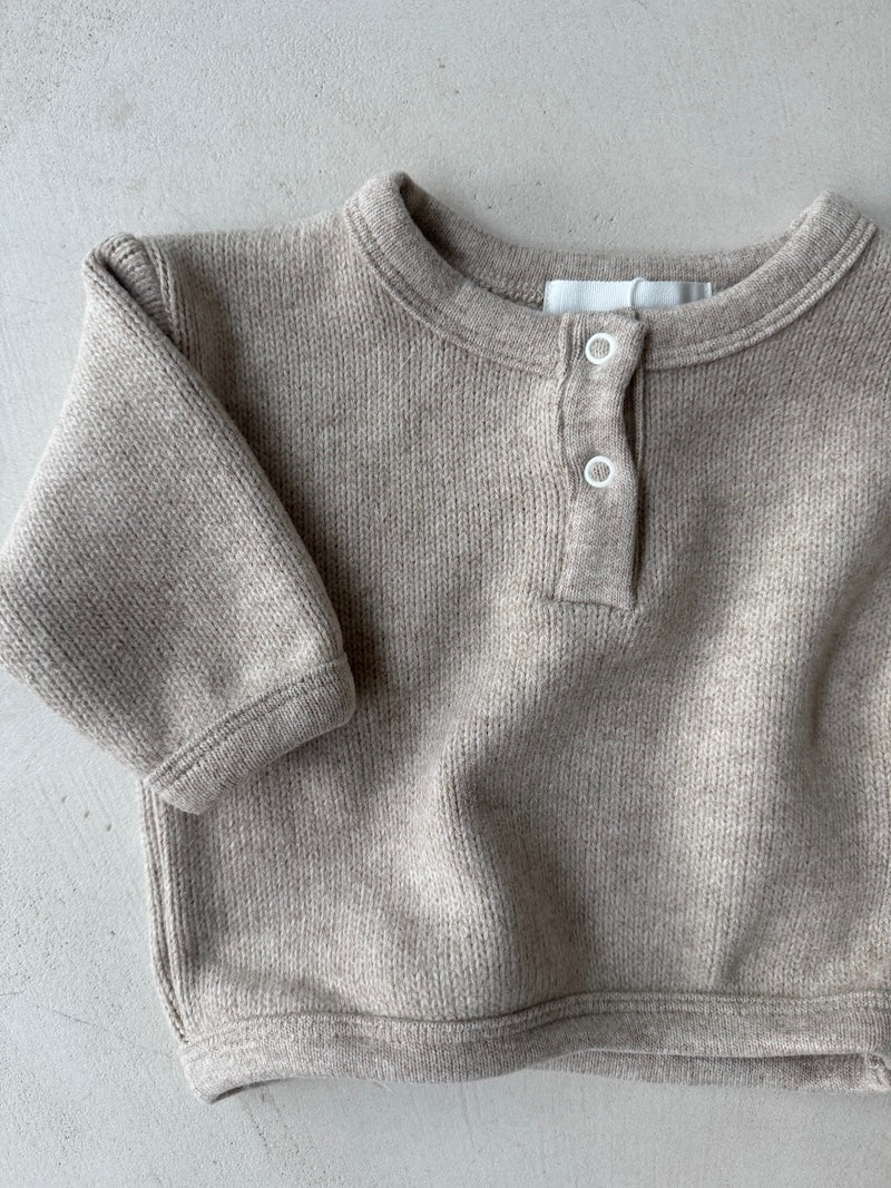 Ultra Soft Bebe Jumper Beige