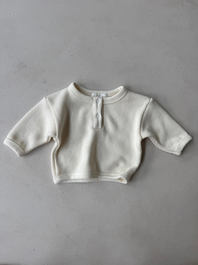 Ultra Soft Bebe Jumper Cream