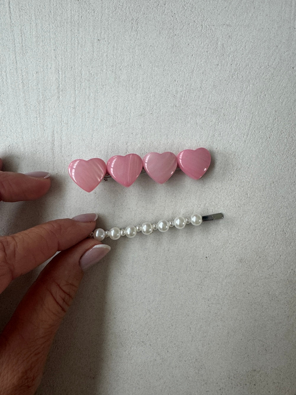 Pearl hairpin set