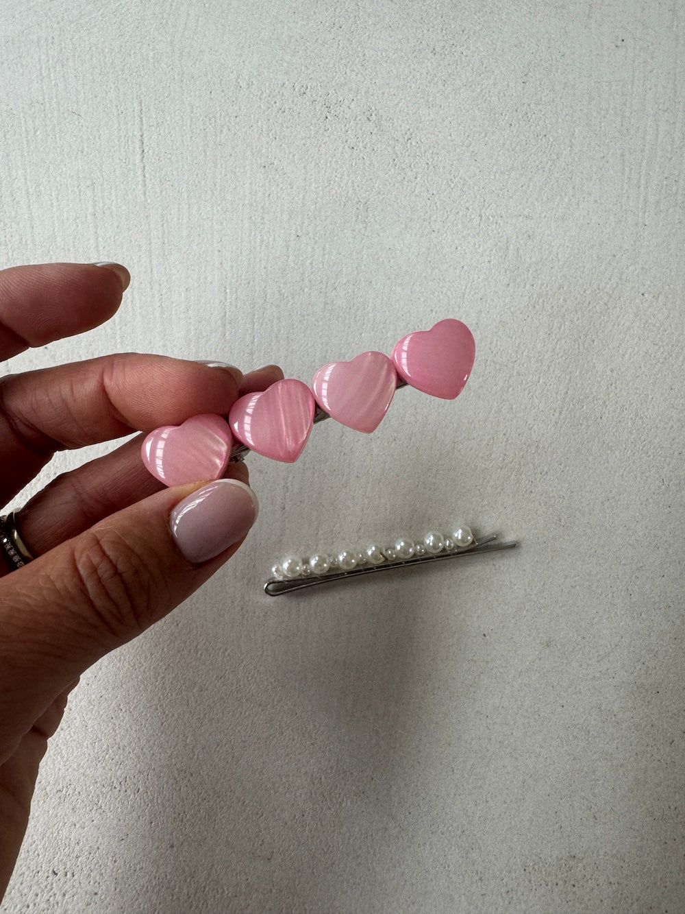 Pearl hairpin set