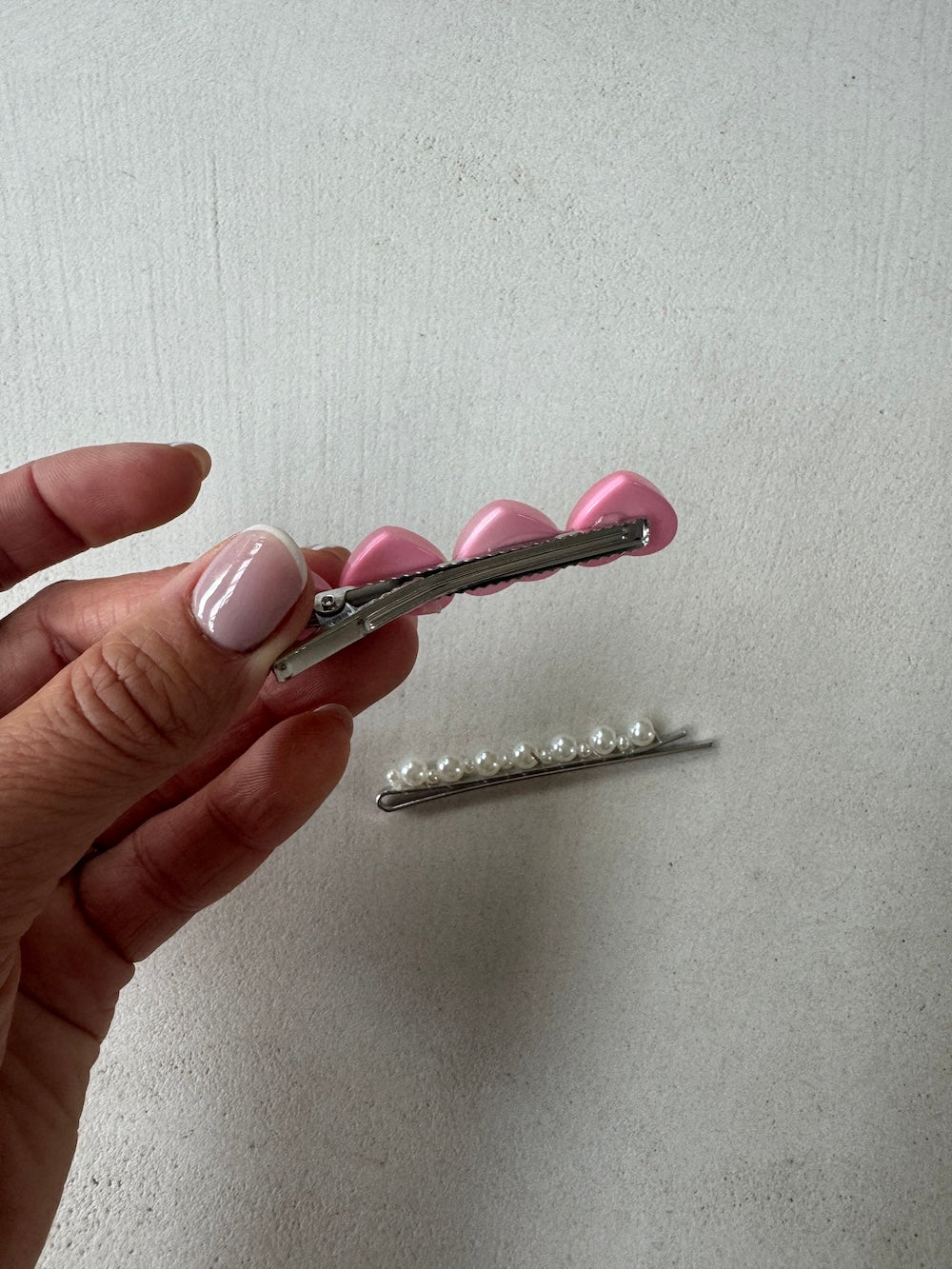 Pearl hairpin set