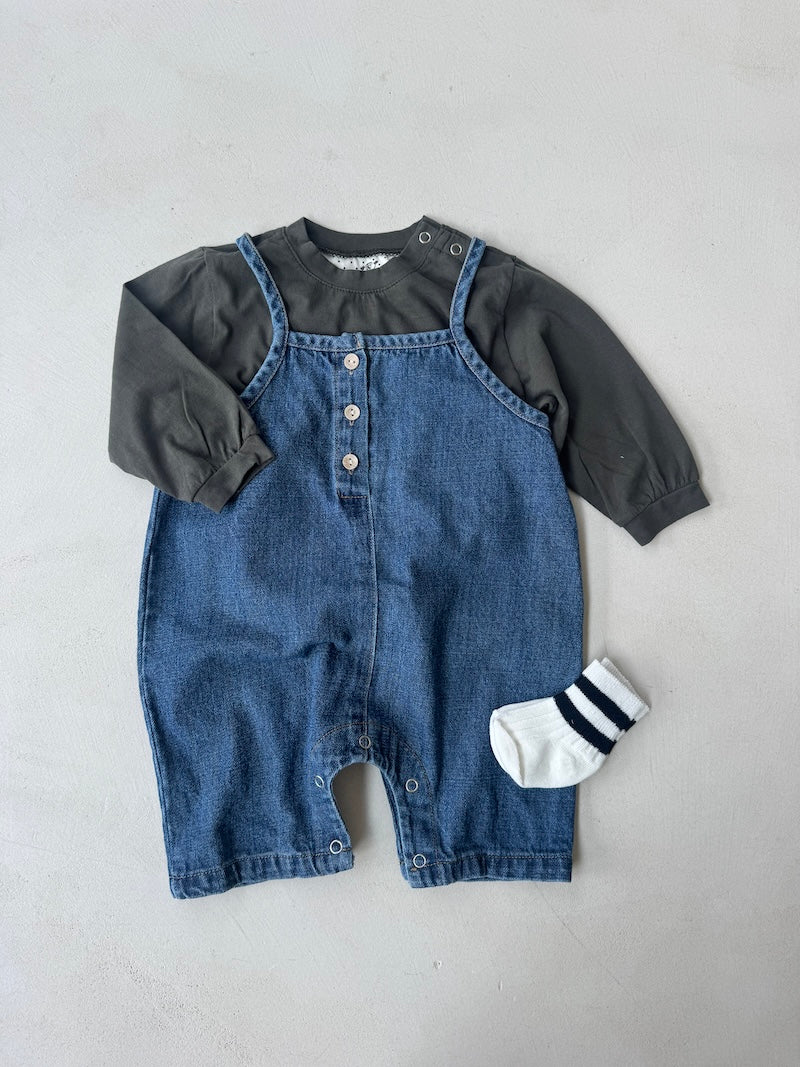 Bebe Denim Overalls