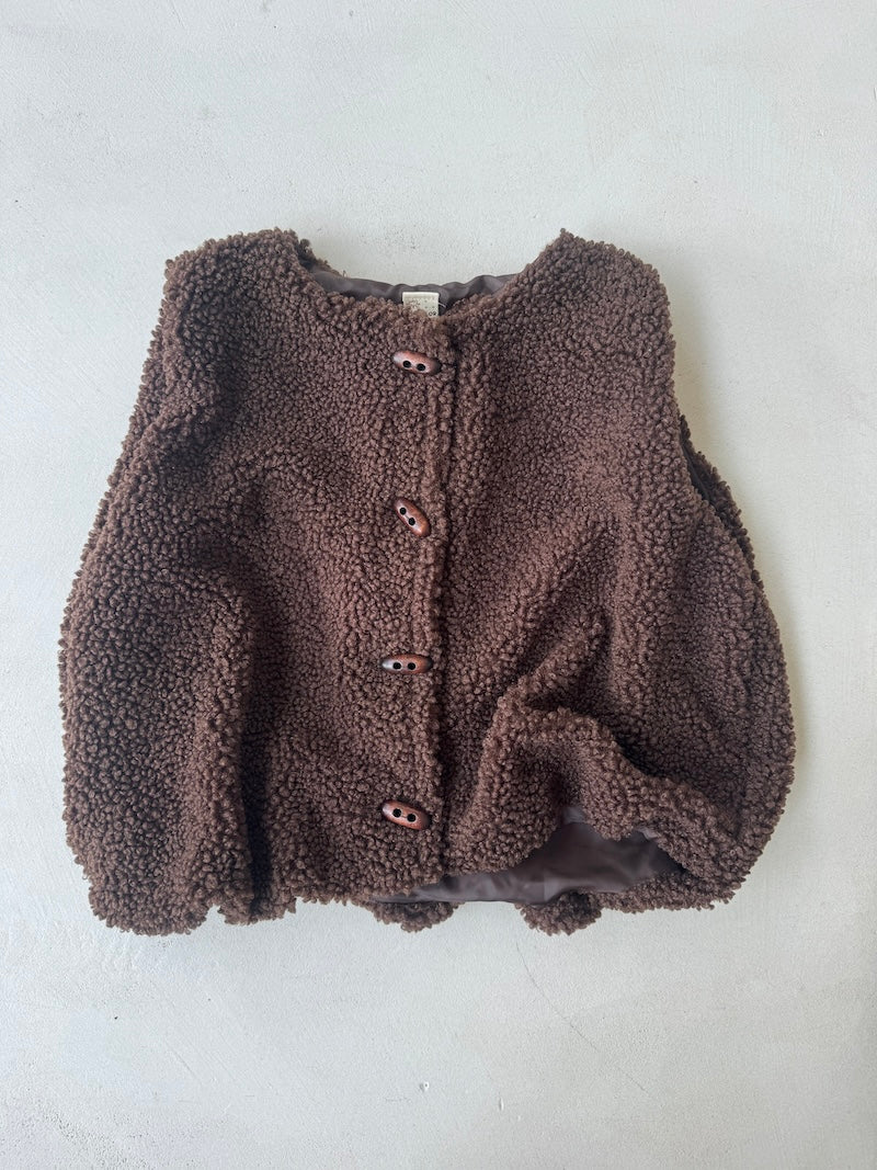 Chocolate Teddy Vest