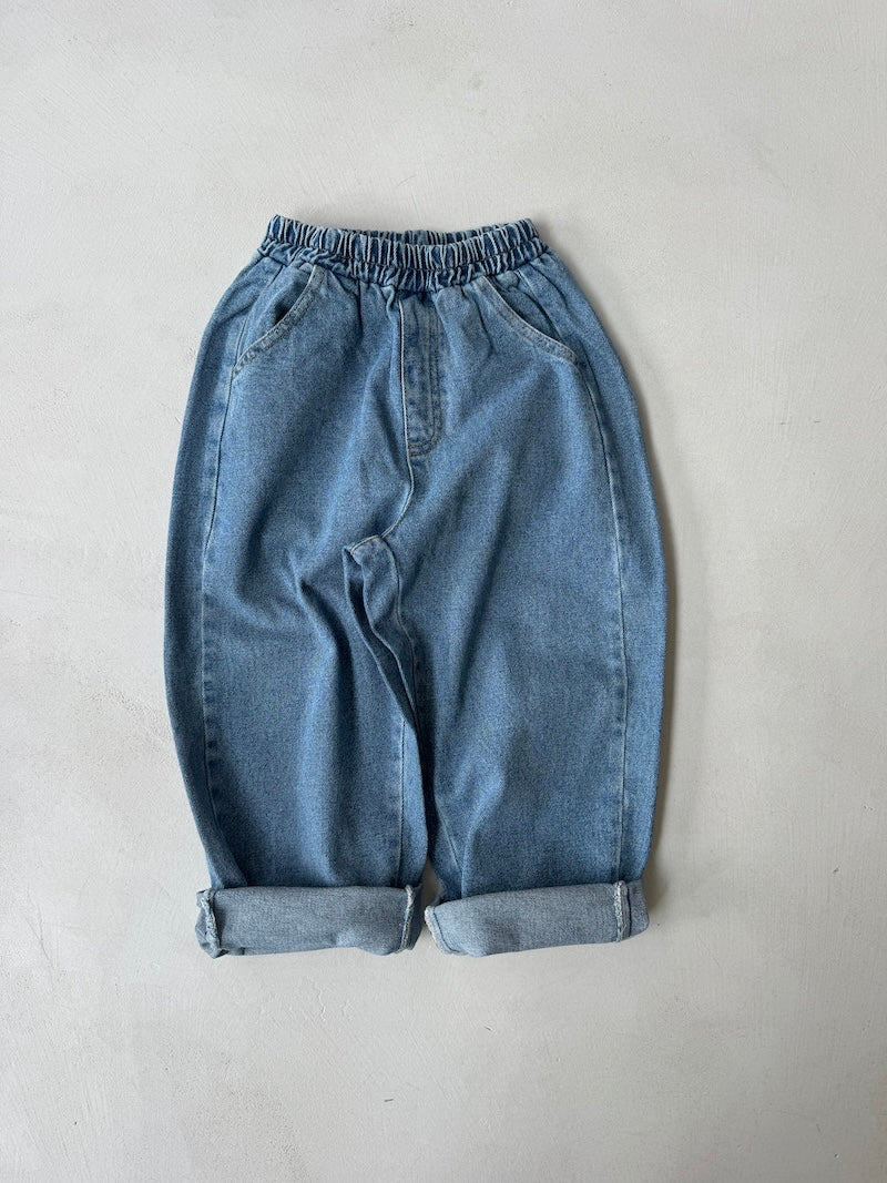 Base Blue Baggy Jeans