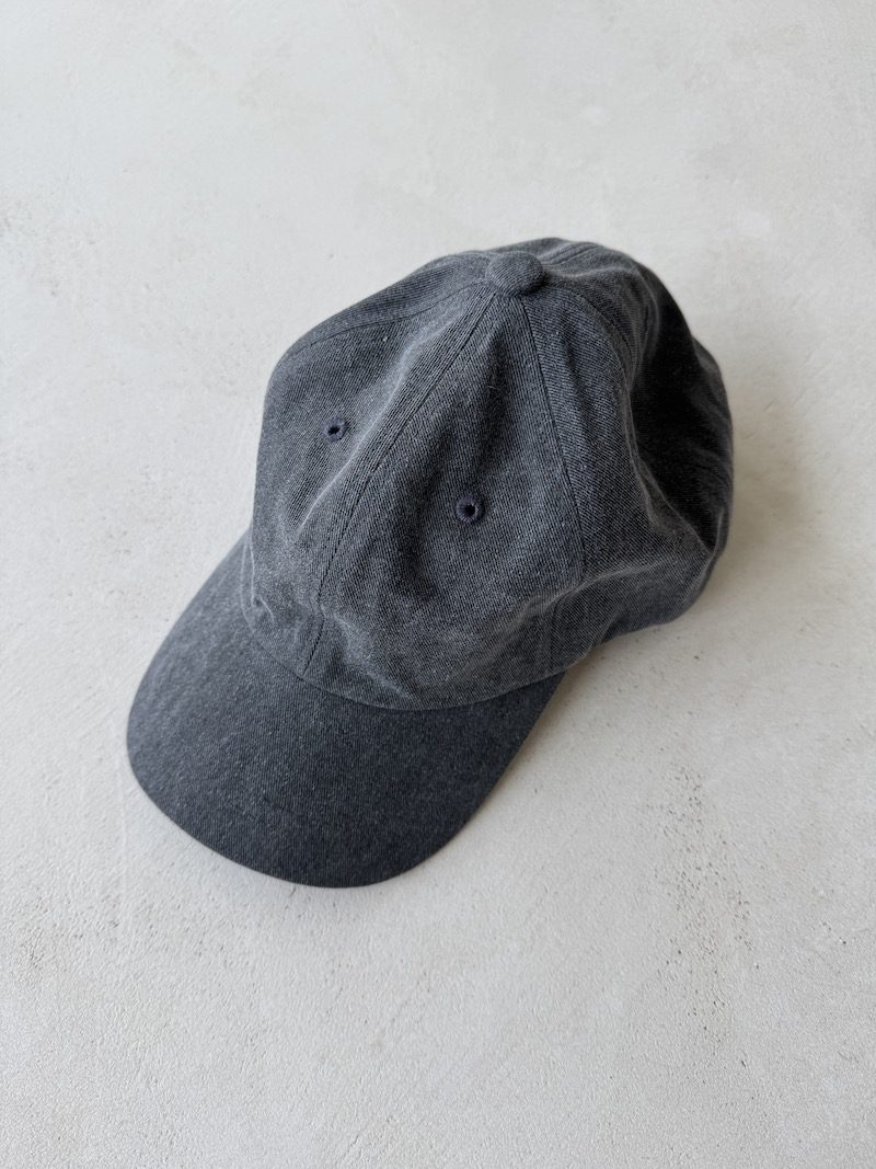Washed Denim Cap