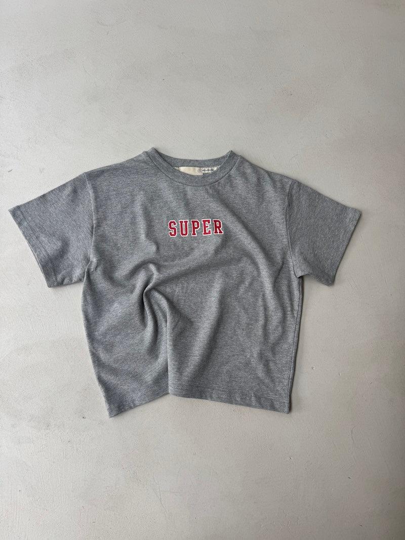 Grey Super Tee
