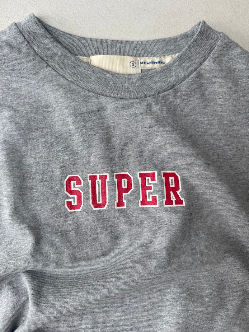 Grey Super Tee