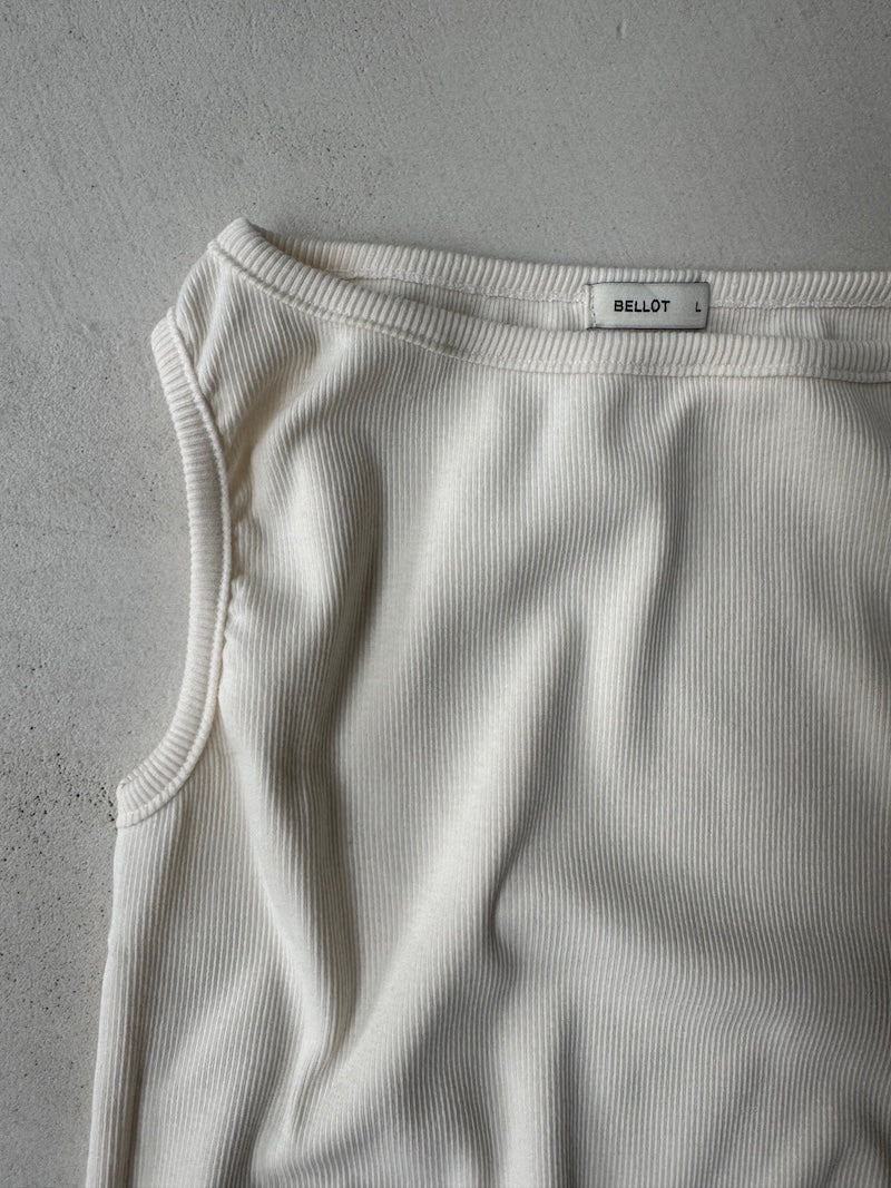 Boatneck Ribbed Top