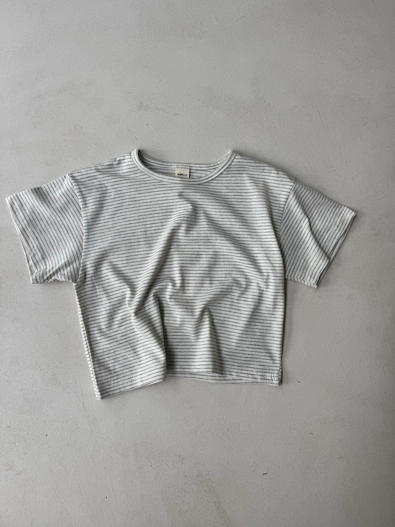 Nunu Short Base Striped Tee