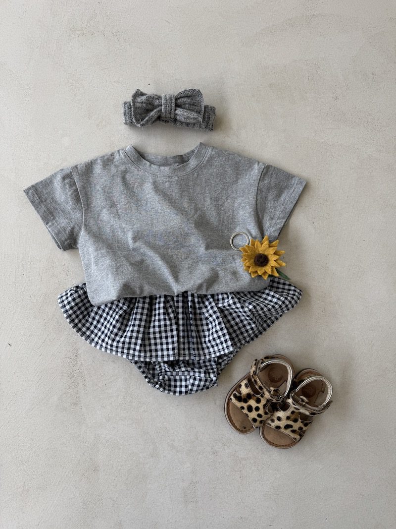 Vichy Ruffle Bloomer