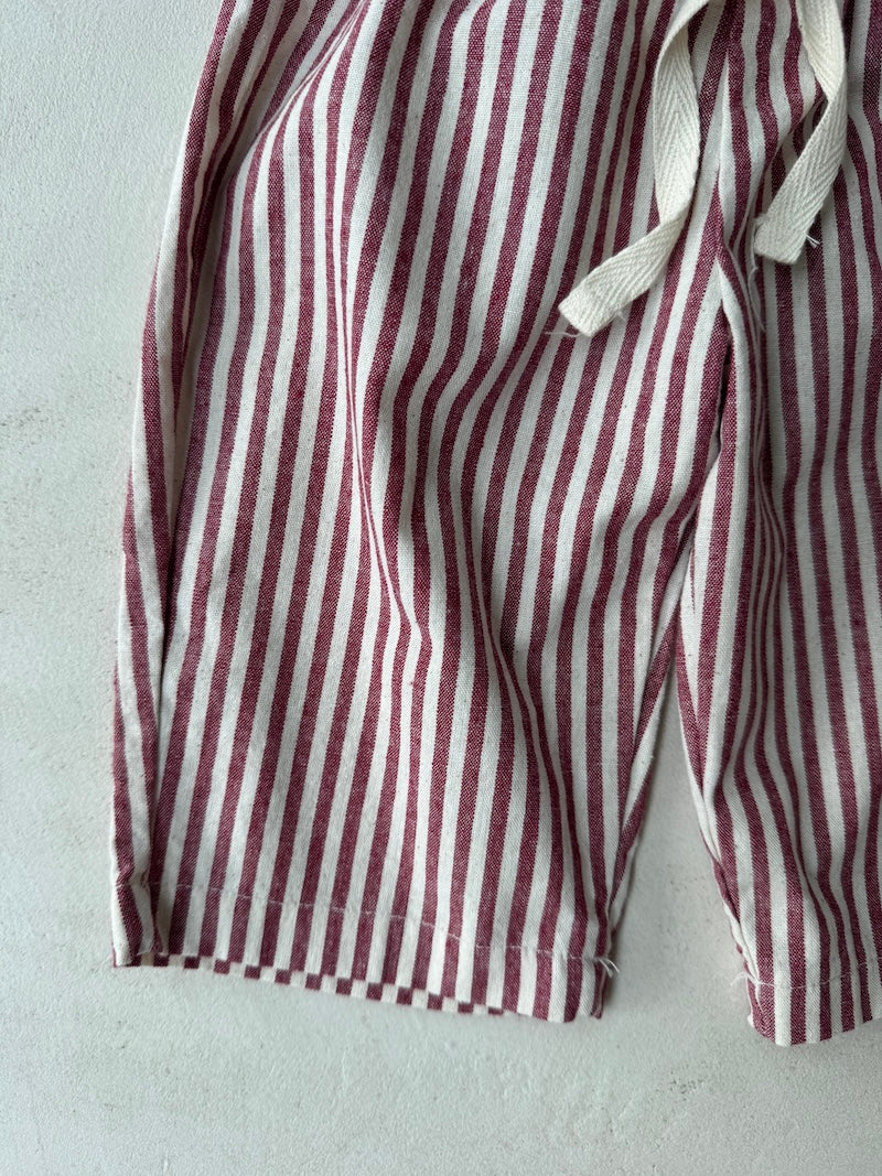 Bebe Stripey Red Pants