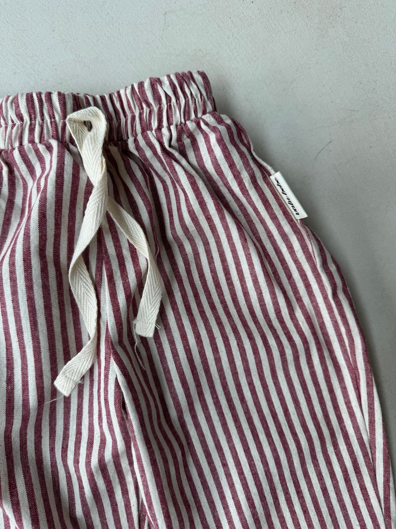 Bebe Stripey Red Pants