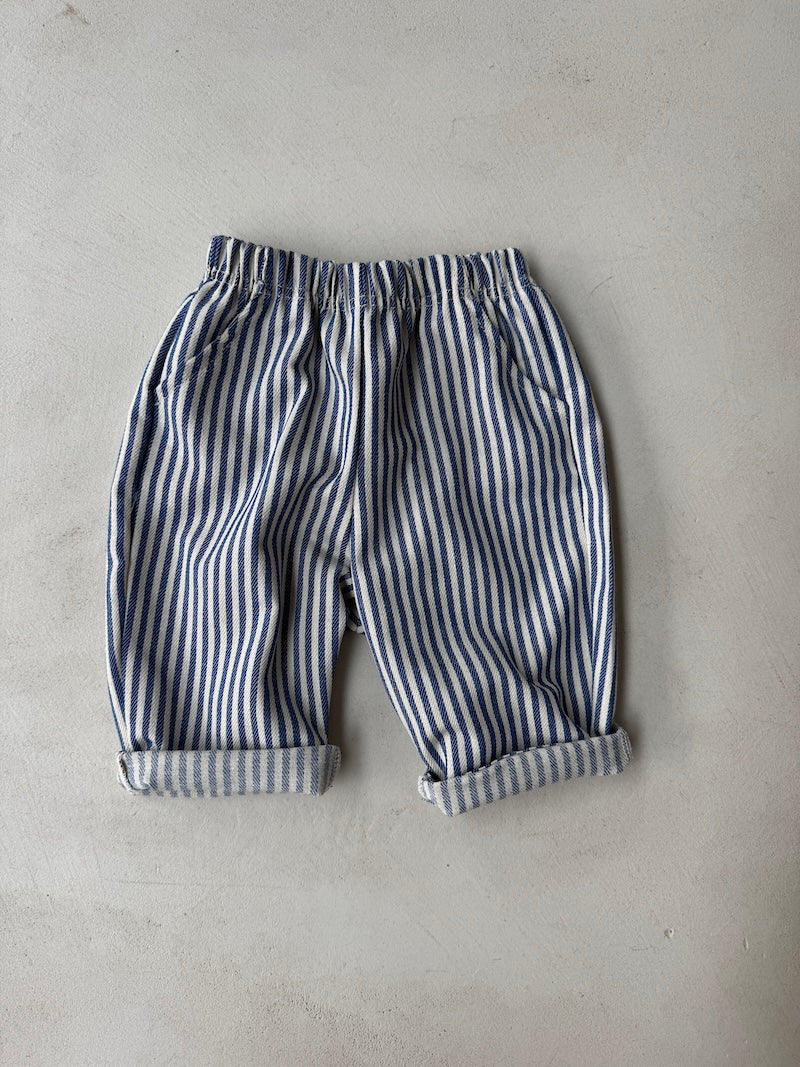 Mini Marine Striped Pants