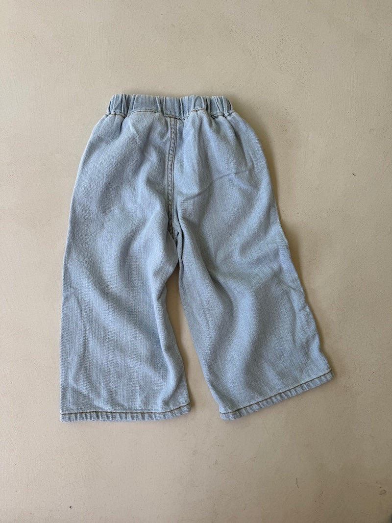 Wide Linen Jeans