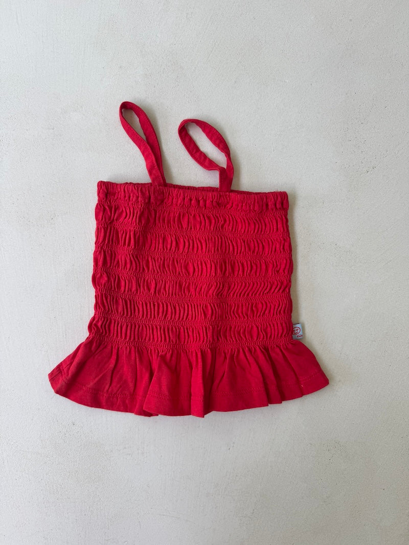 Red Smoke Top