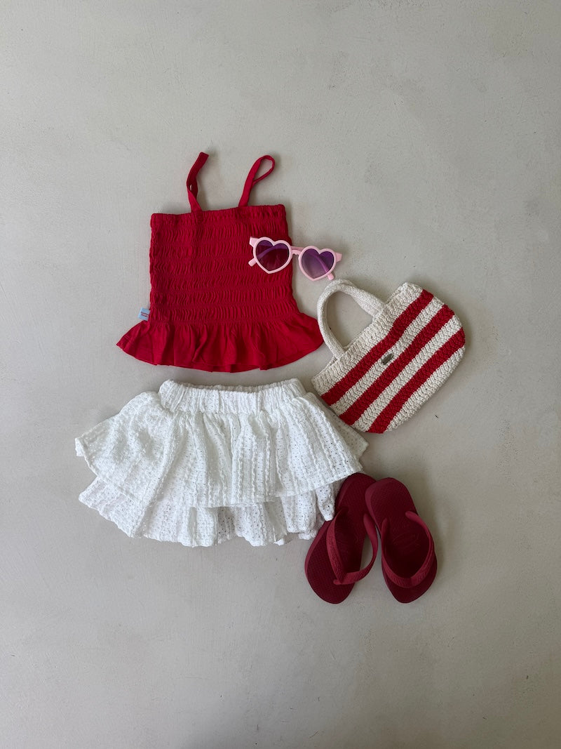 Red Smoke Top