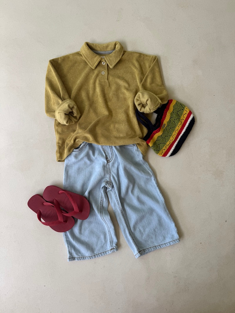 Wide Linen Jeans