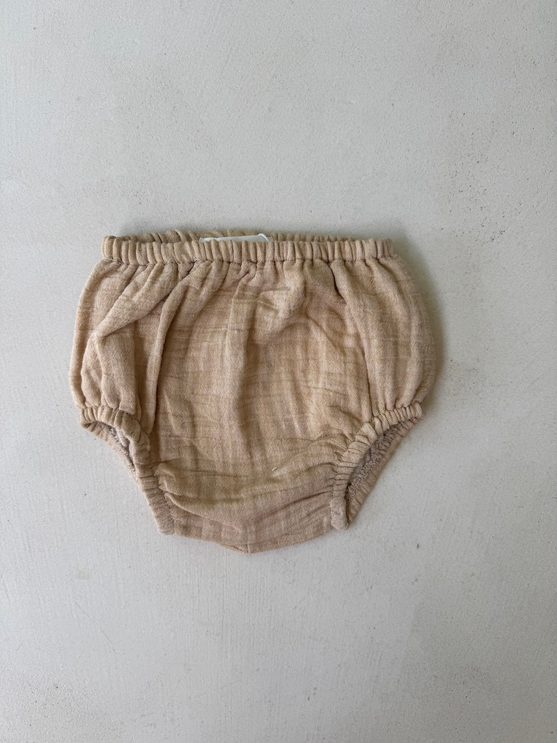 Ochre Muslin Cotton Bloomer