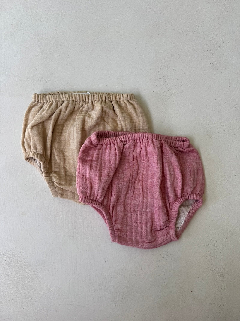 Raspberry Muslin Cotton Bloomer