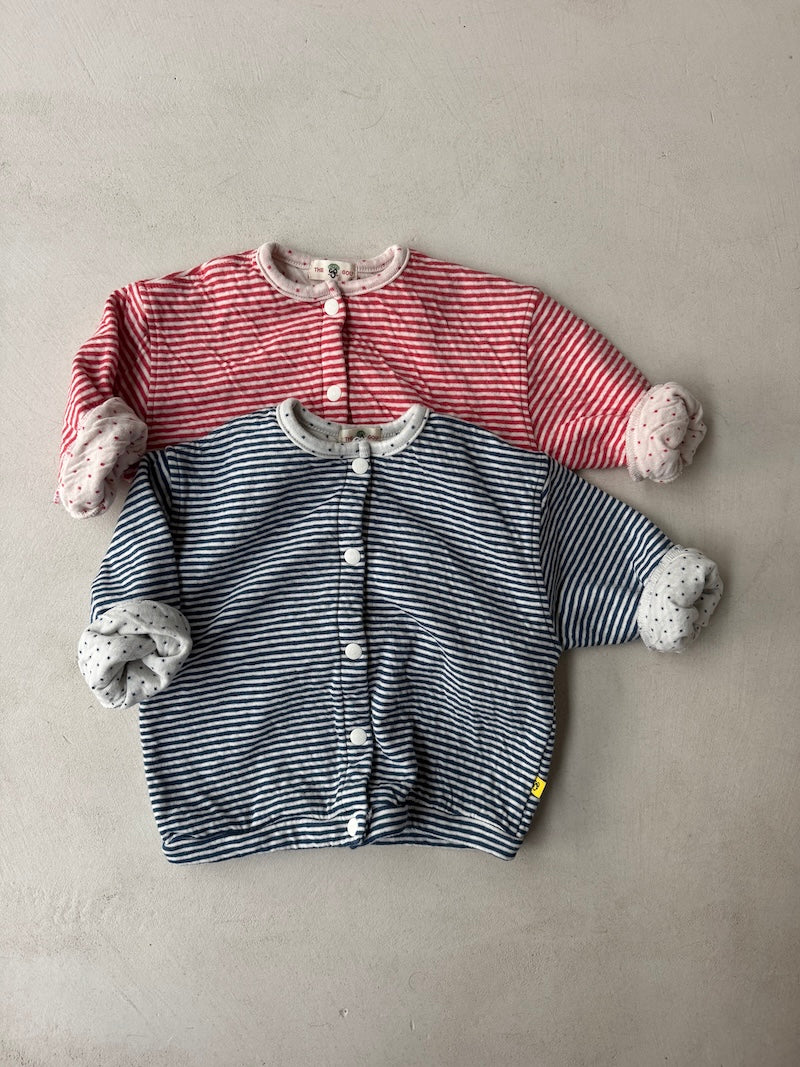 Bebe Snap Cardigan Blue