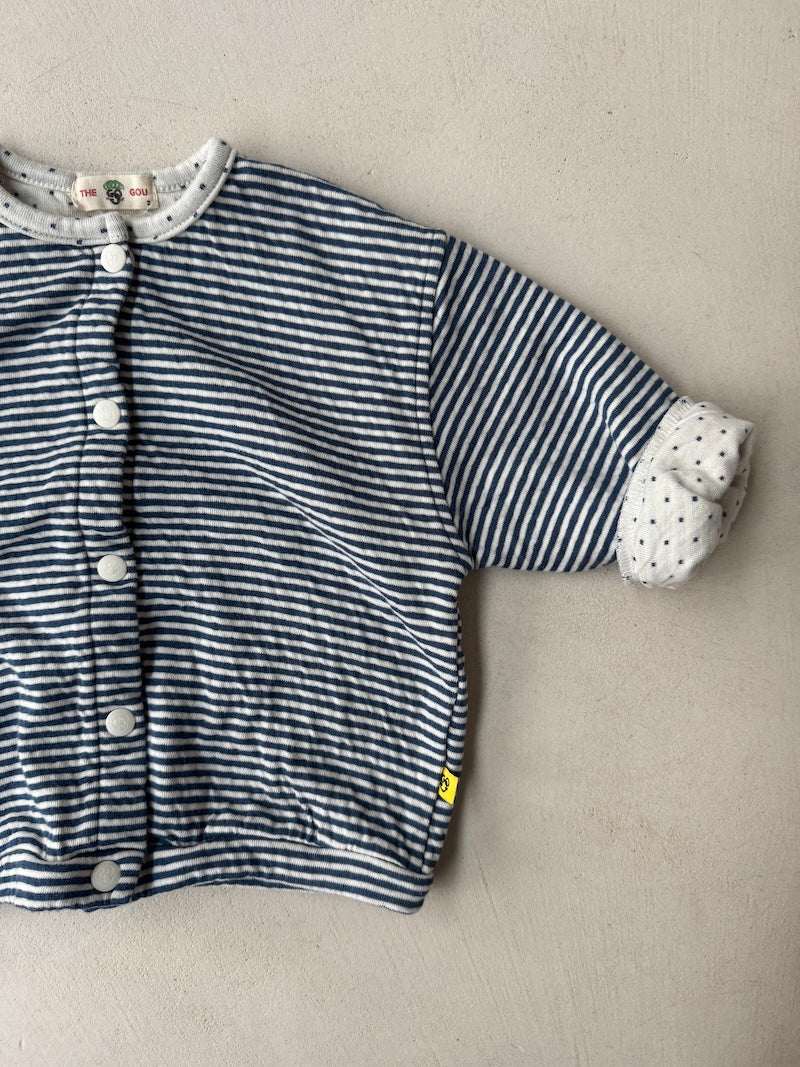 Bebe Snap Cardigan Blue