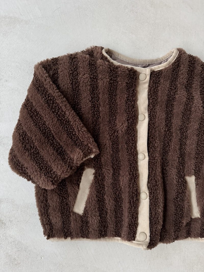 MM Brown Teddy Coat