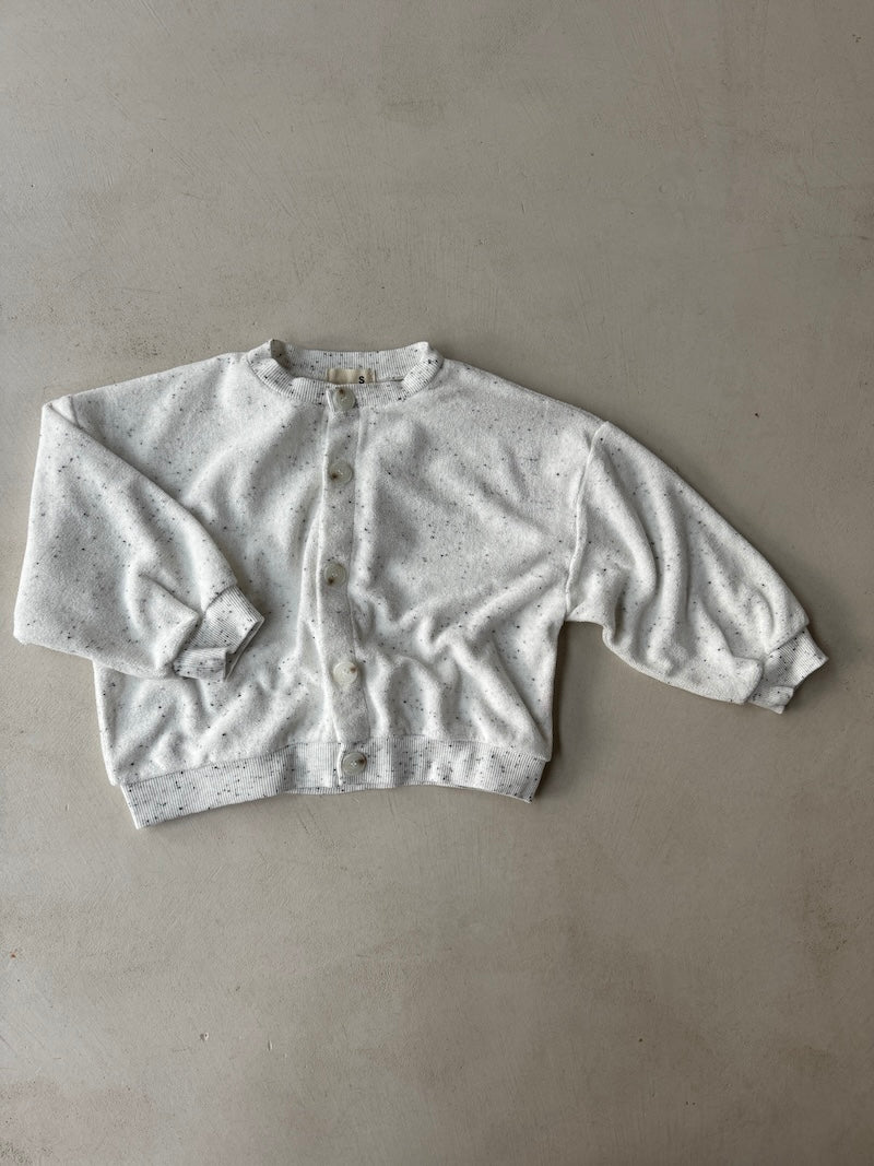 Terry Cookie Cardigan