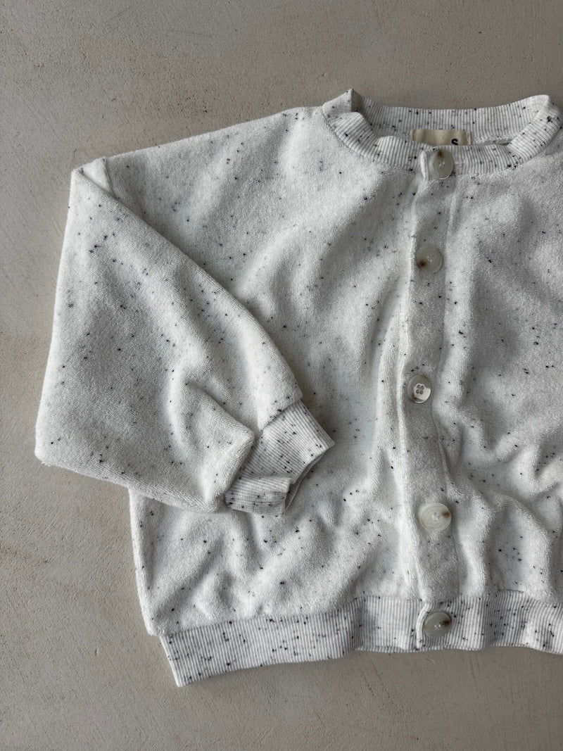 Terry Cookie Cardigan