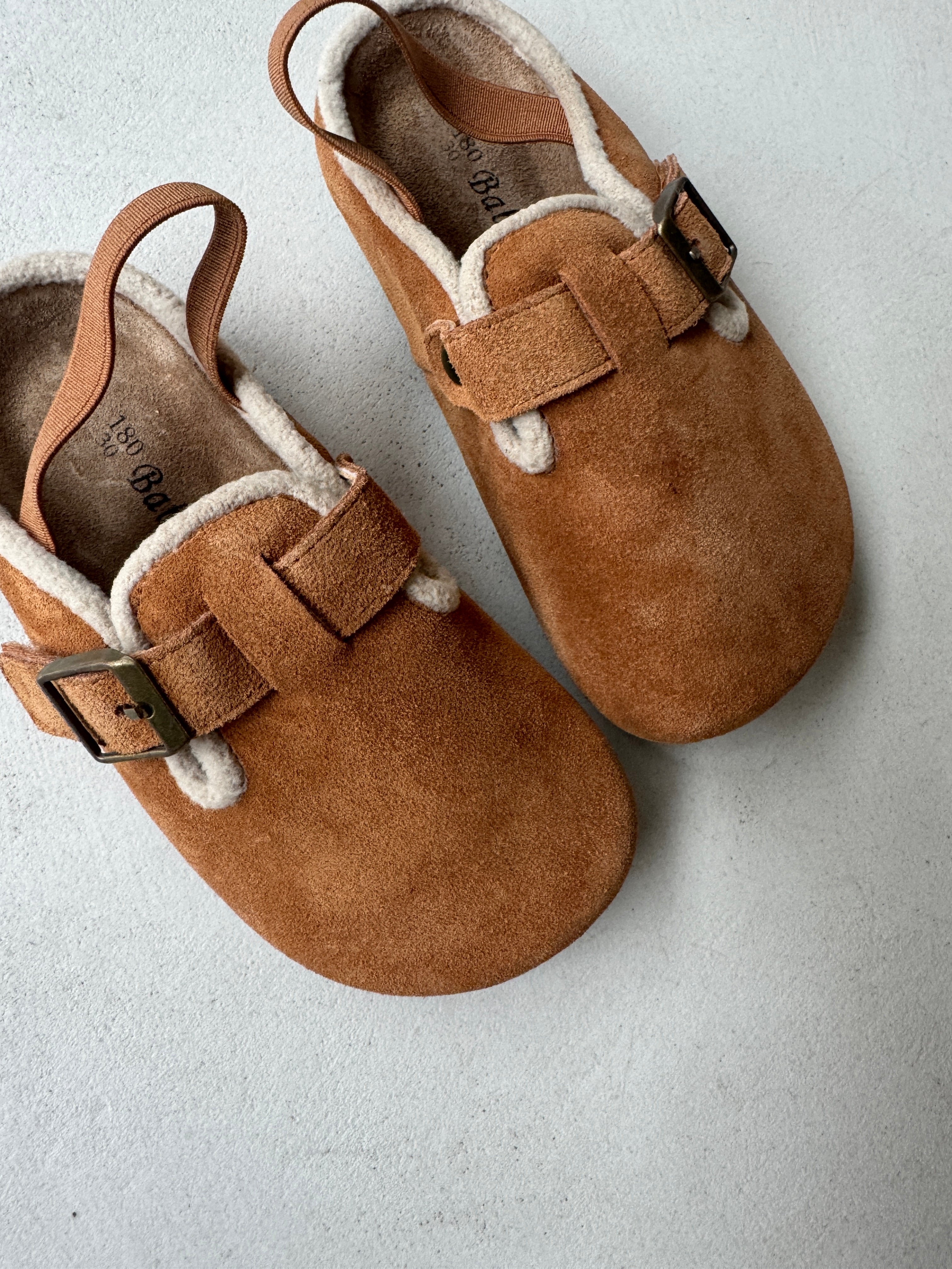 Suede Mules