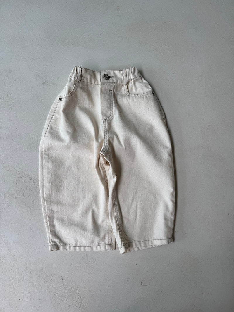 Baggy Max Jeans Ecru