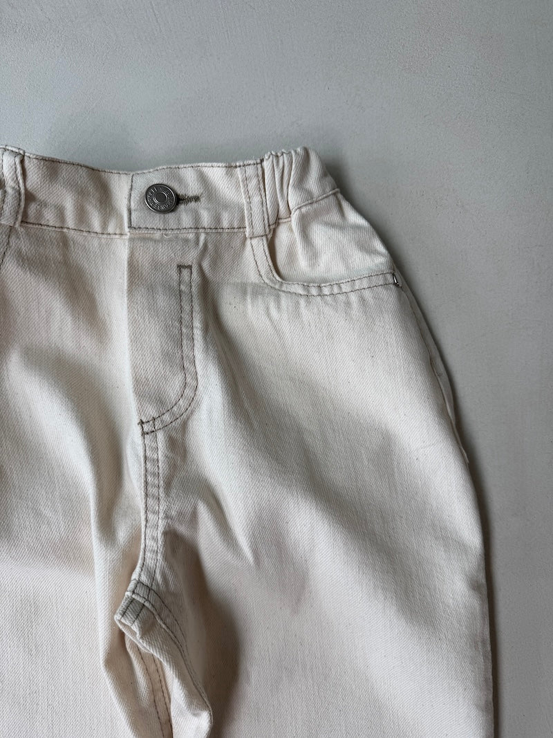 Baggy Max Jeans Ecru