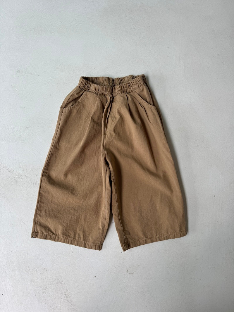 Camel Loose Leg Pants