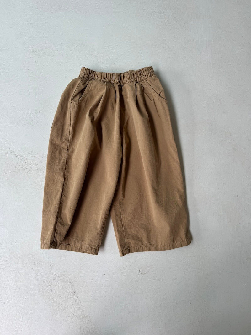 Camel Loose Leg Pants