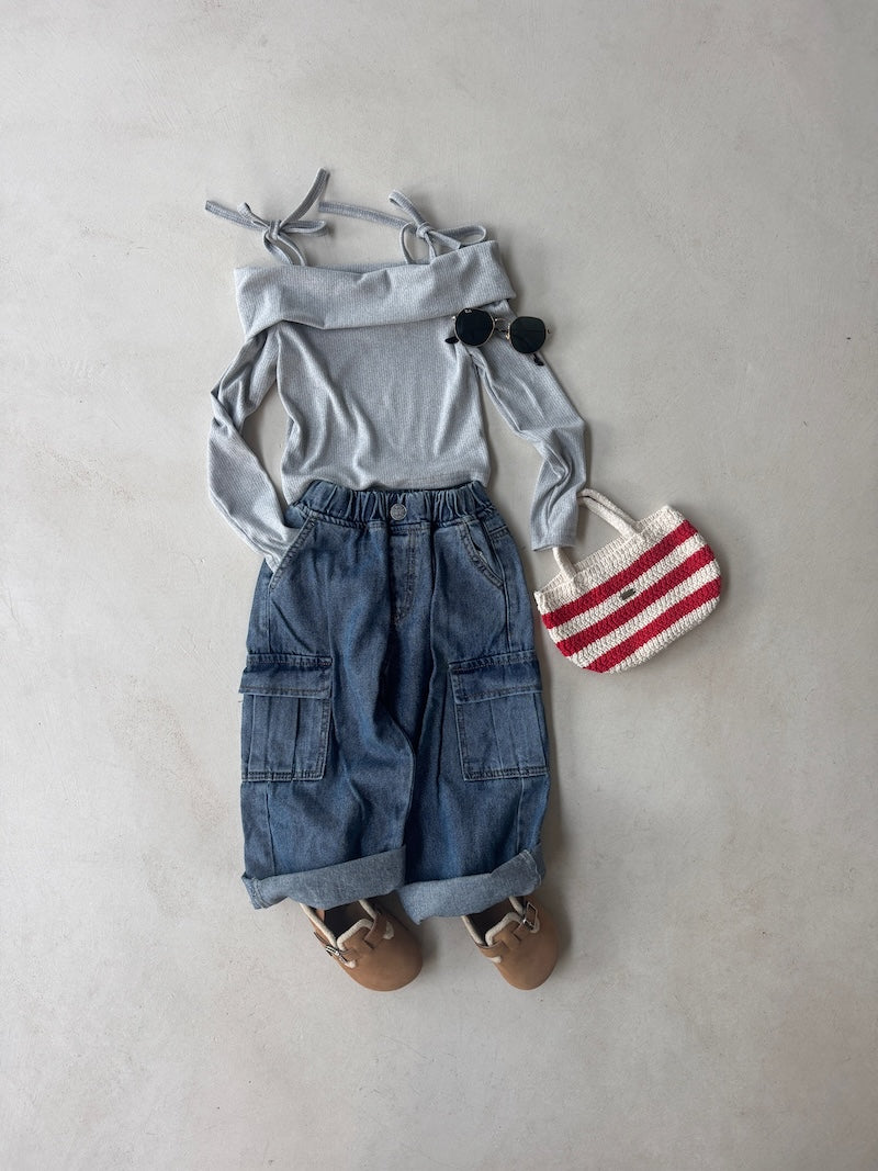 Cargo Blue Jeans