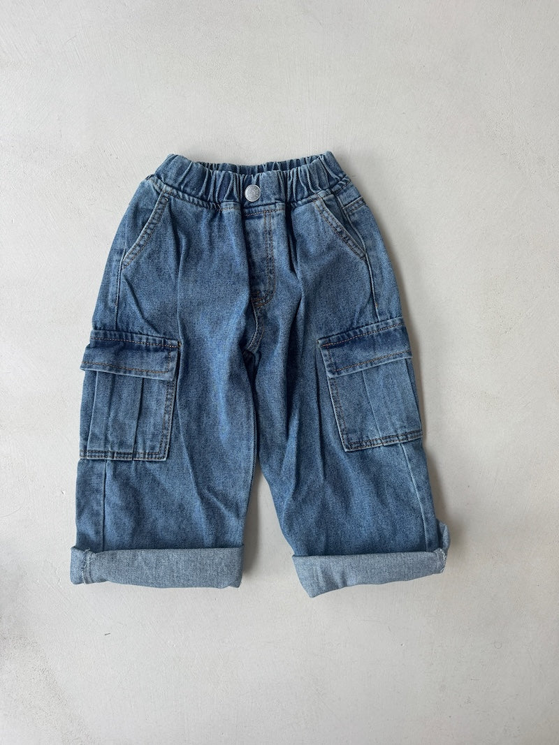 Cargo Blue Jeans