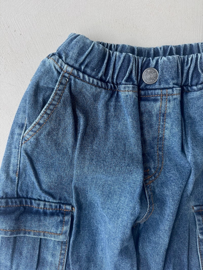 Cargo Blue Jeans