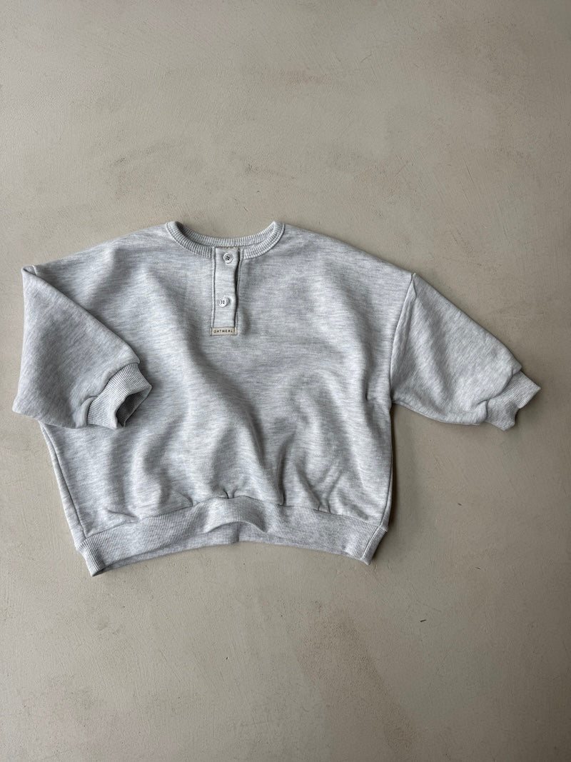 Kids Button Sweatshirt