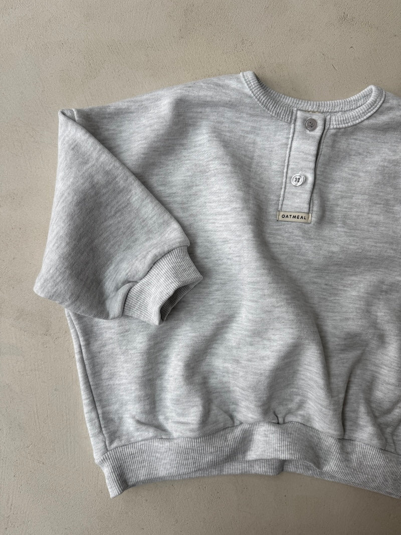 Kids Button Sweatshirt