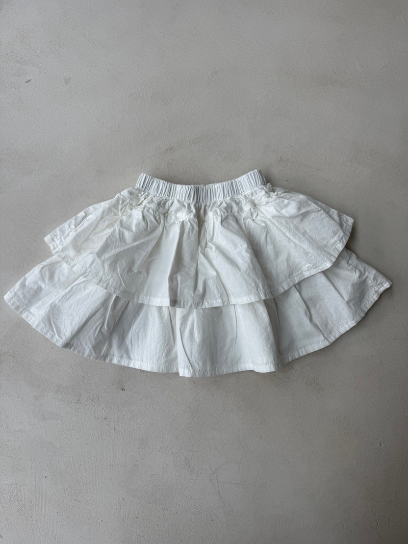 White Flow Skirt