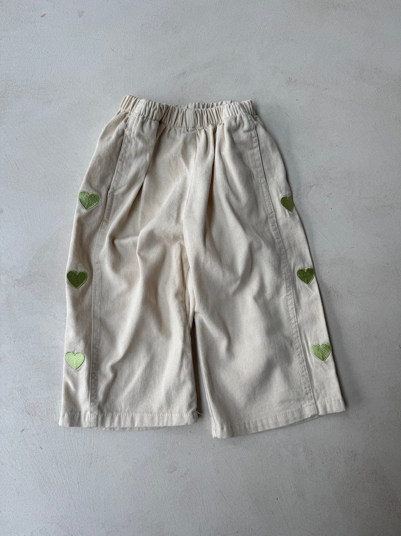 Heart Cotton Pants