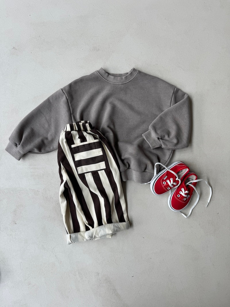 Washed Brown Sweatshirt