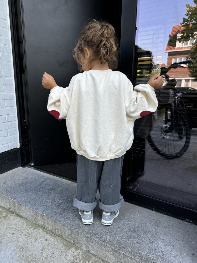 Loose leg Grey Jeans