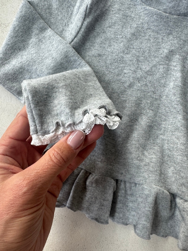 Frill Turtleneck Top