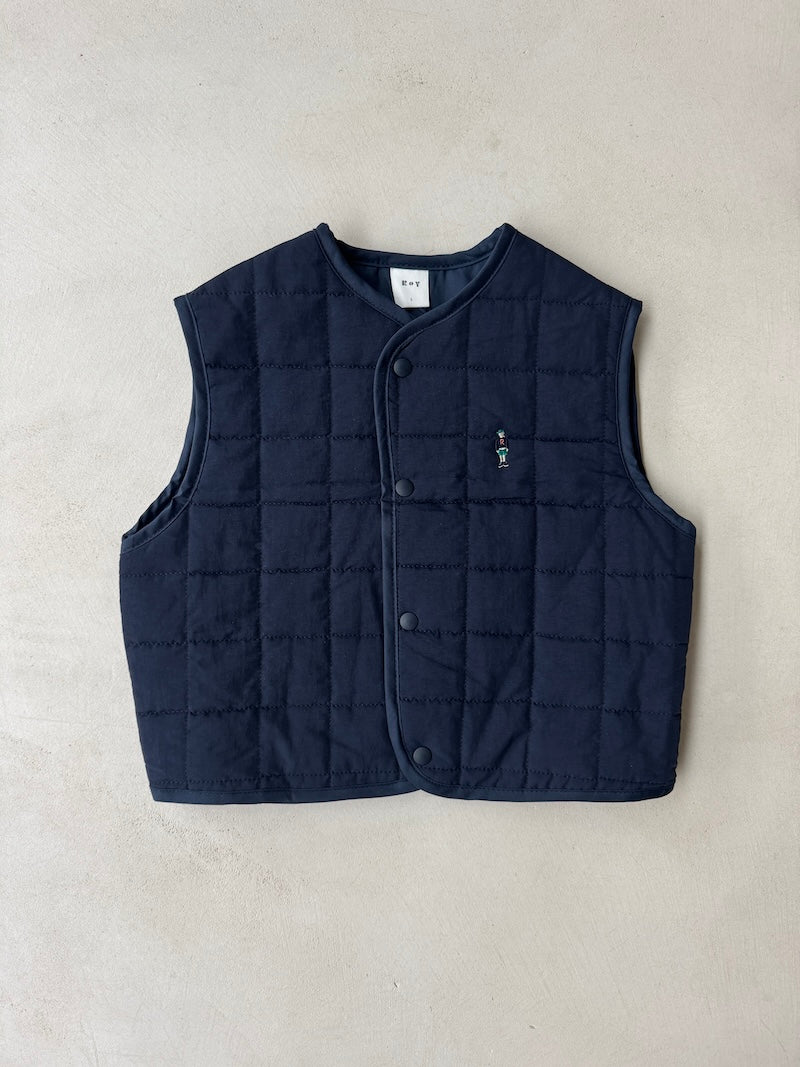 Marine Quilted Vest